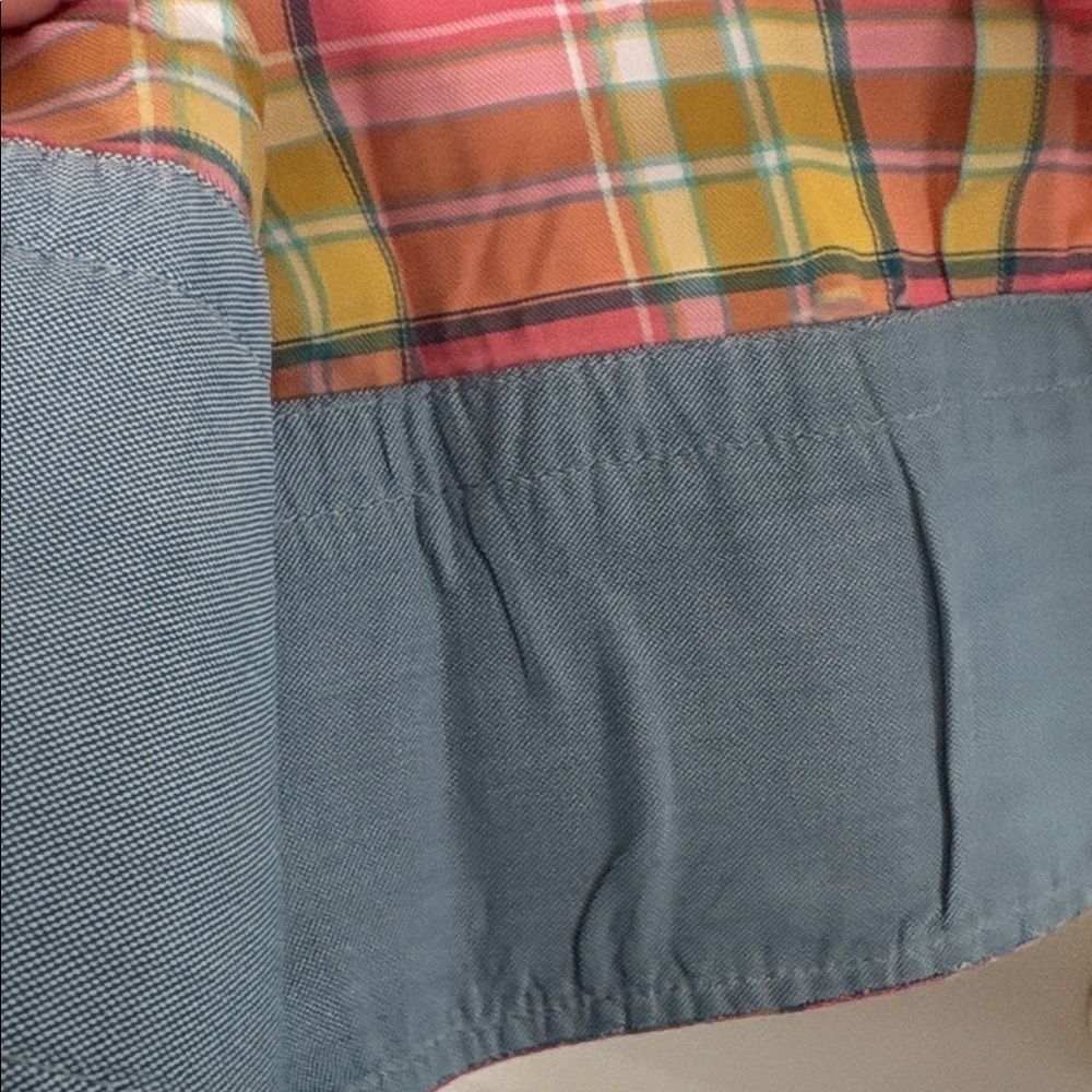 HUGO BOSS.  Men's Multicolor Plaid Button Down Shirt. XL - Picture 7 of 7
